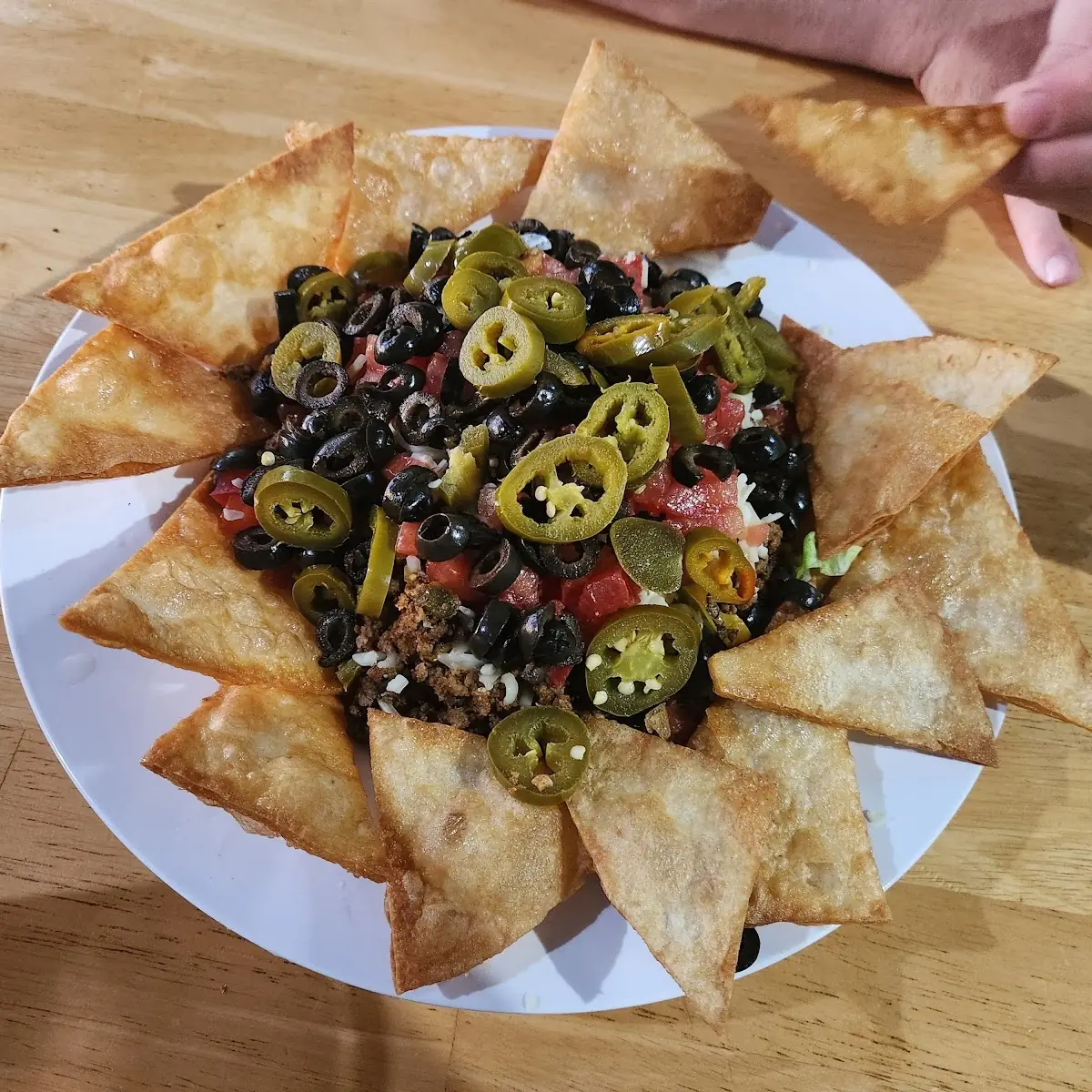 Taco Salad with Chips