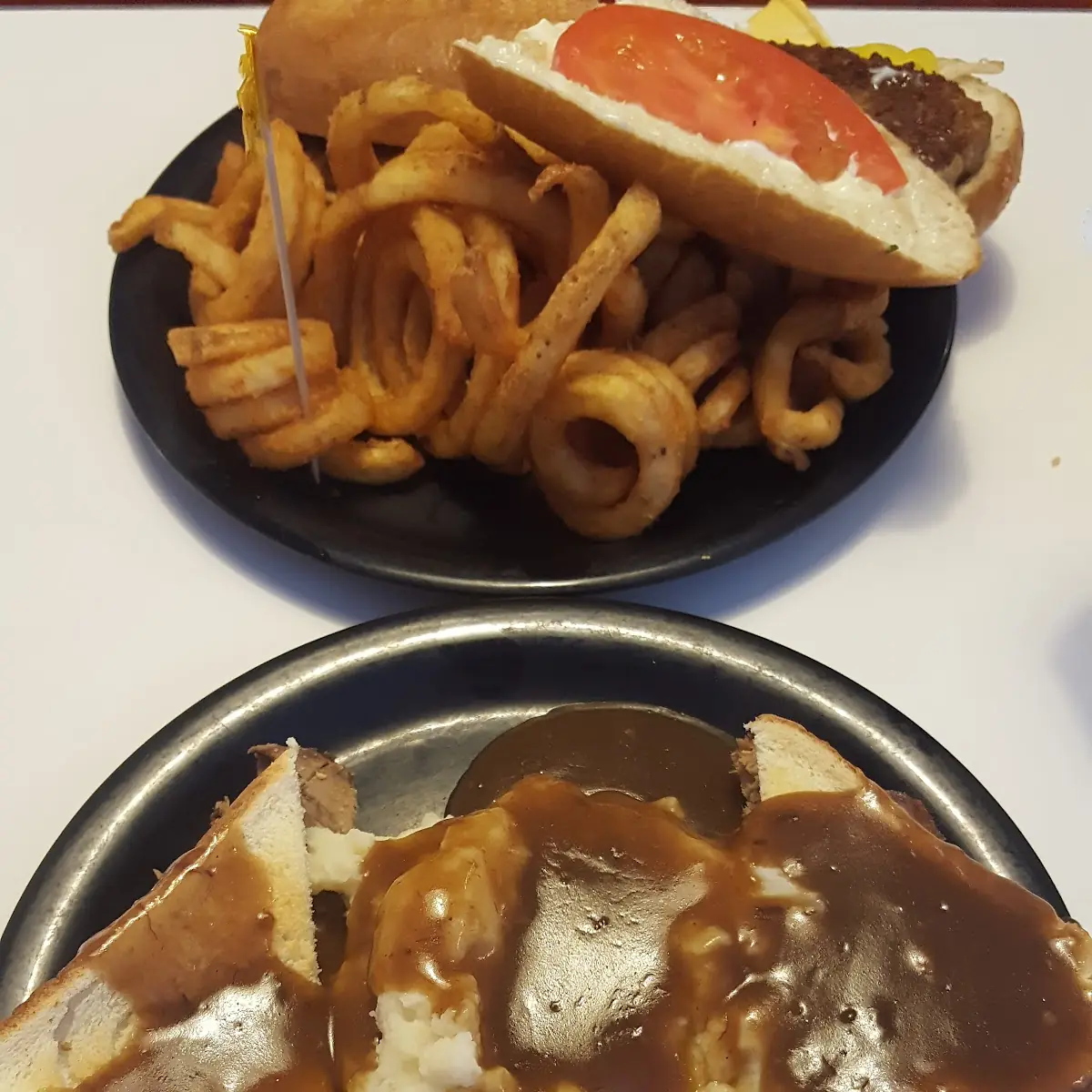 Open Faced Roast Beef