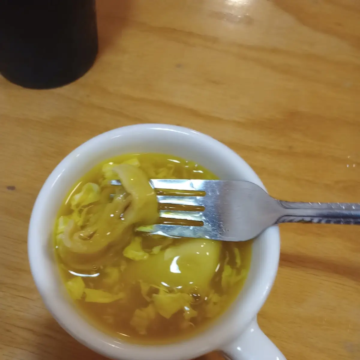 Egg Drop Wonton Soup