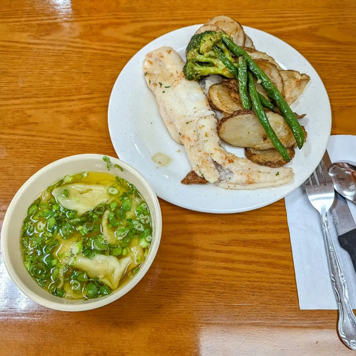 Wonton Soup Italian Fish