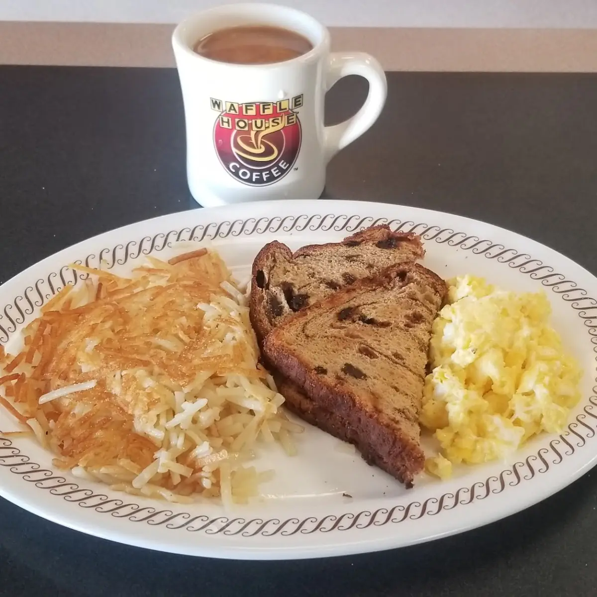 Cheese N' Eggs with Raisin Toast