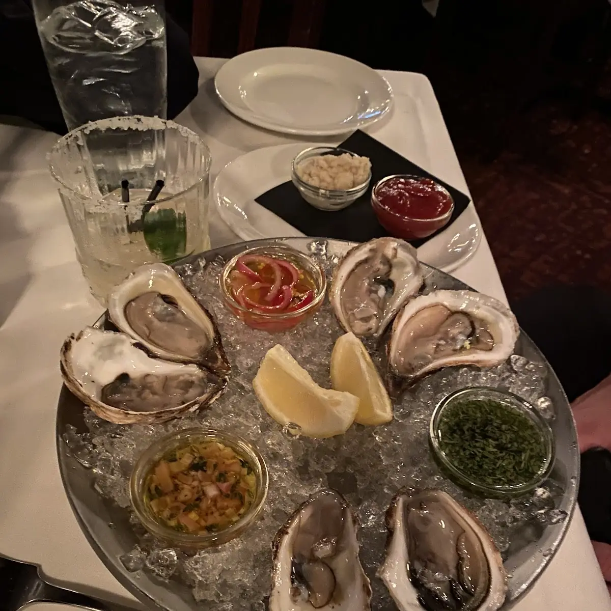 Oysters on the Half Shell