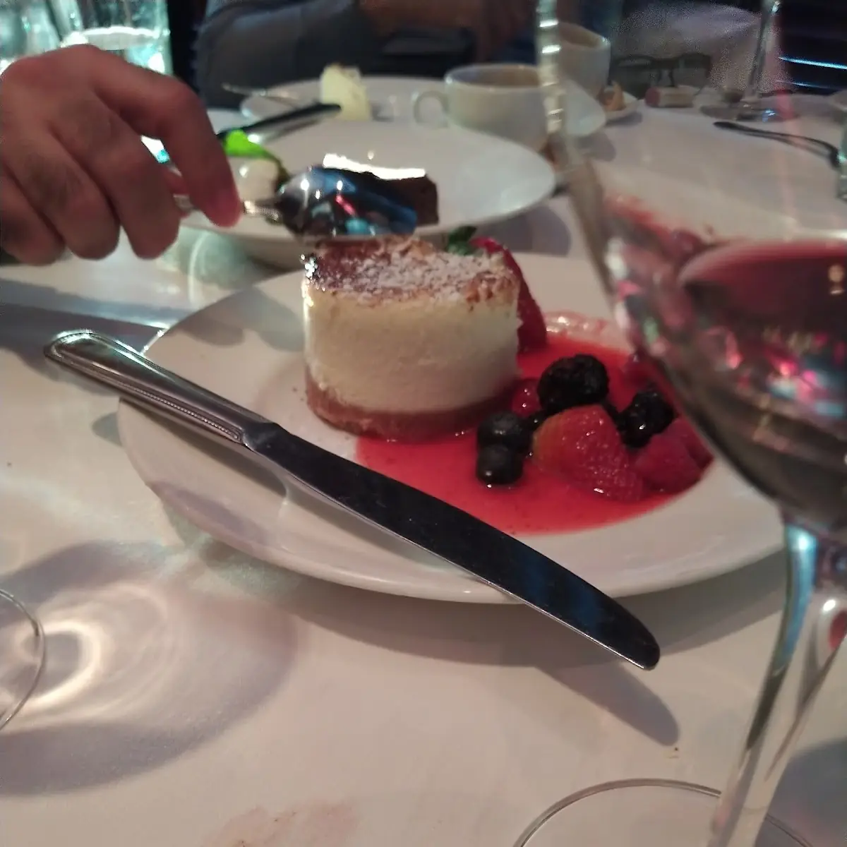 The Capital Grille Cheesecake