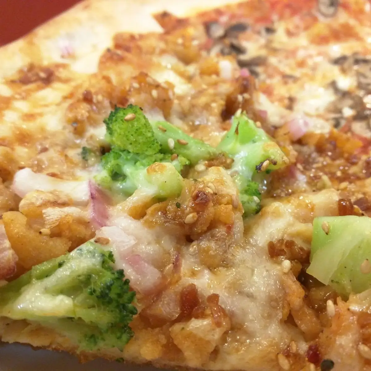 Sesame Chicken Pizza