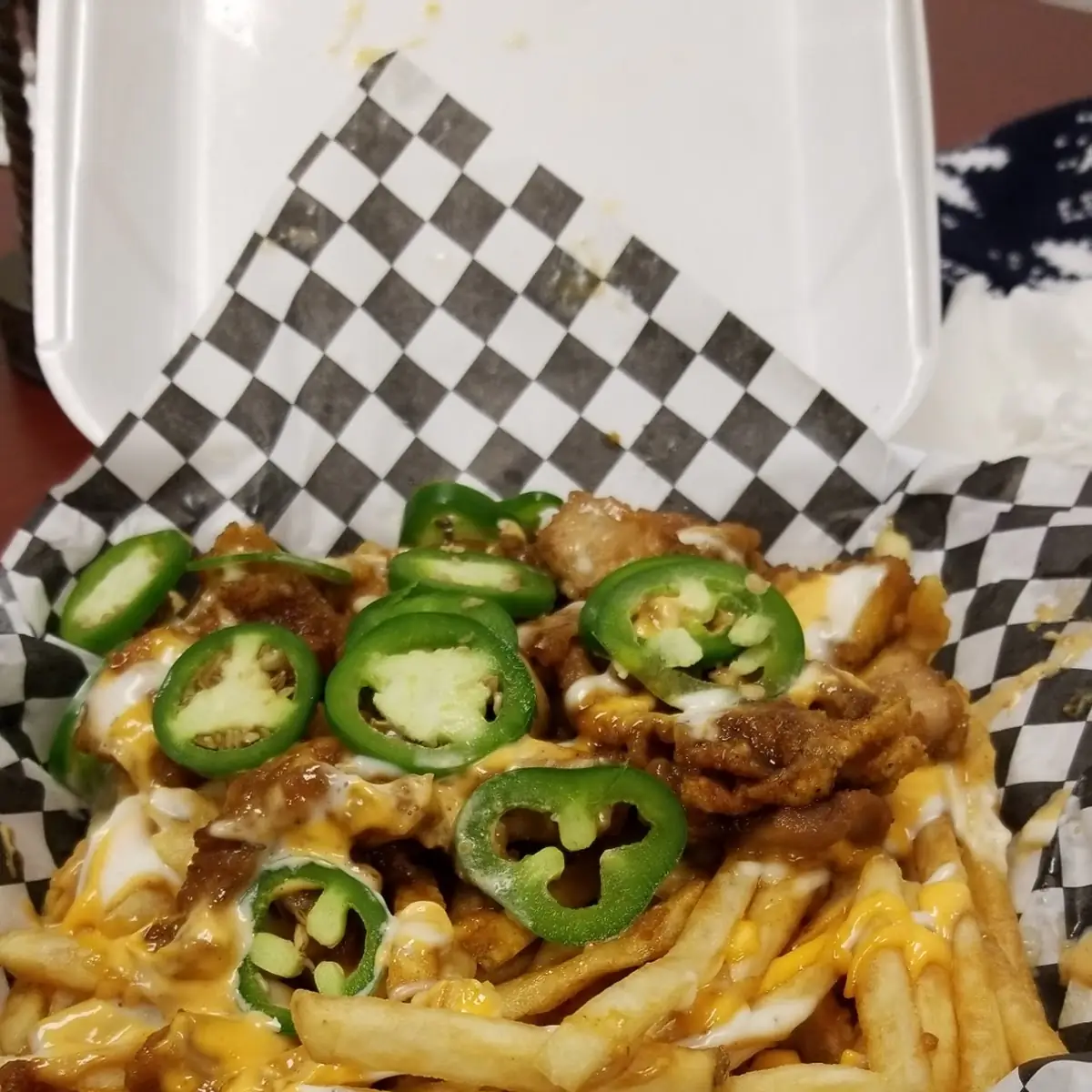 Korean Fried Chicken with Fries