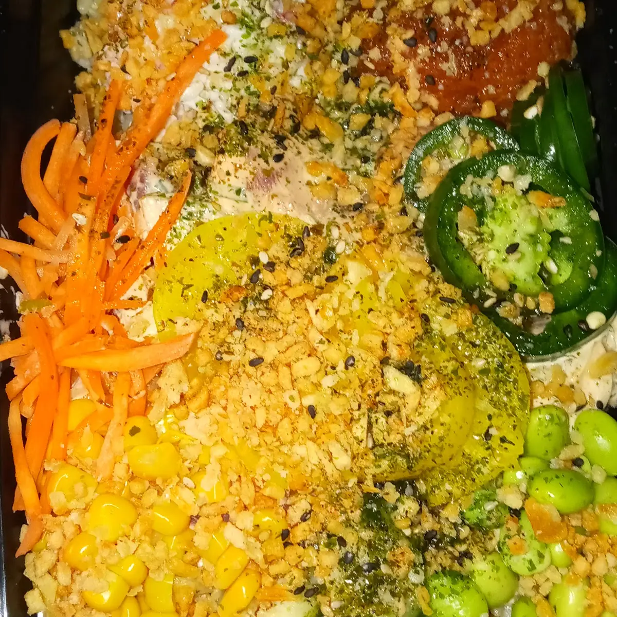 Triple Tuna Ahi Poke Bowl