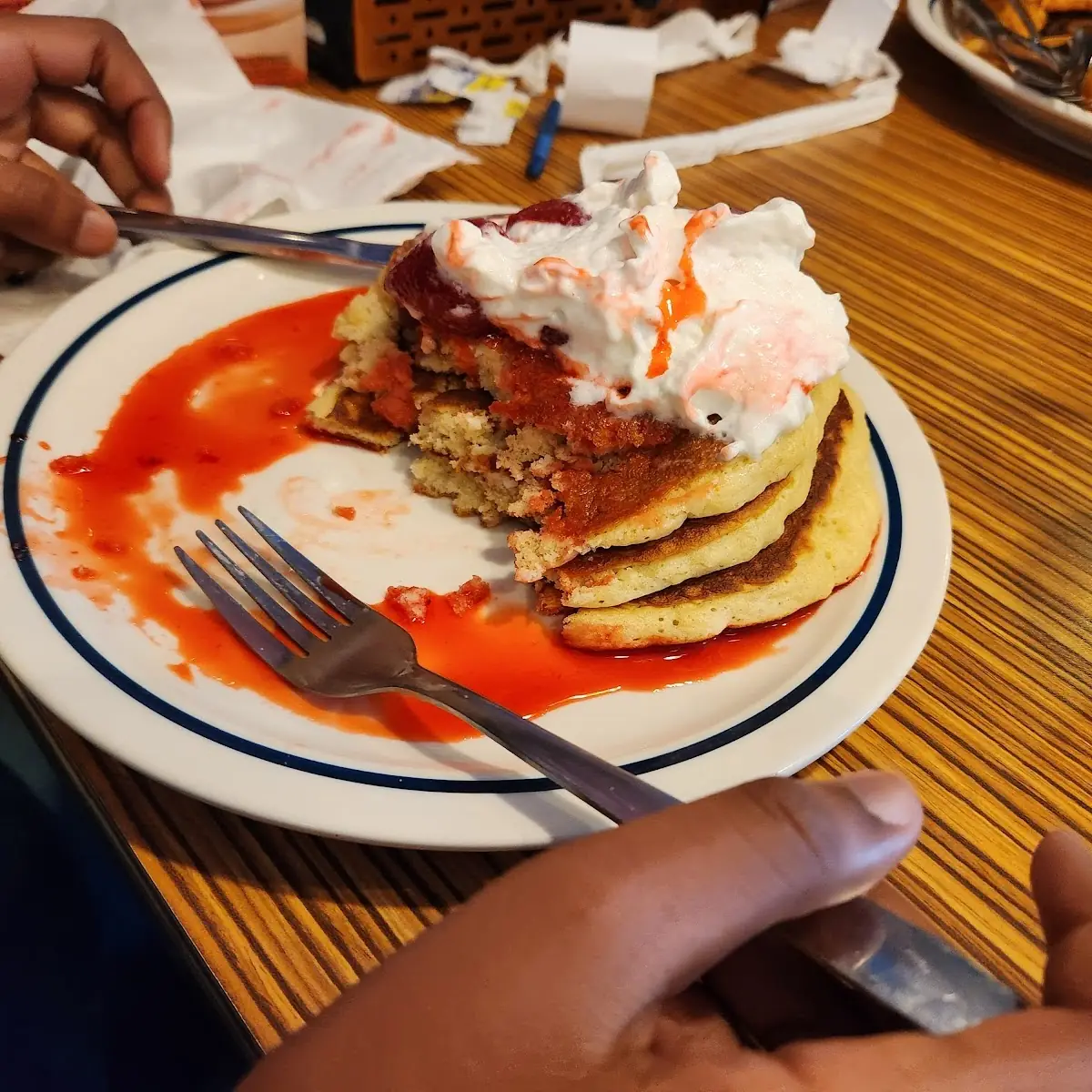 Strawberry Pancakes