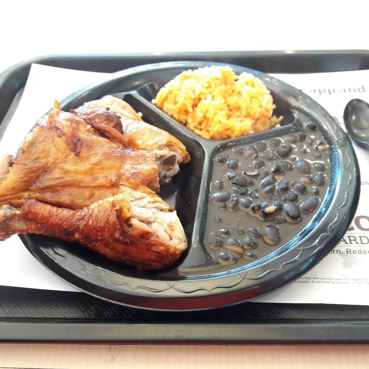 3pc Combo with Rice or Black Beans