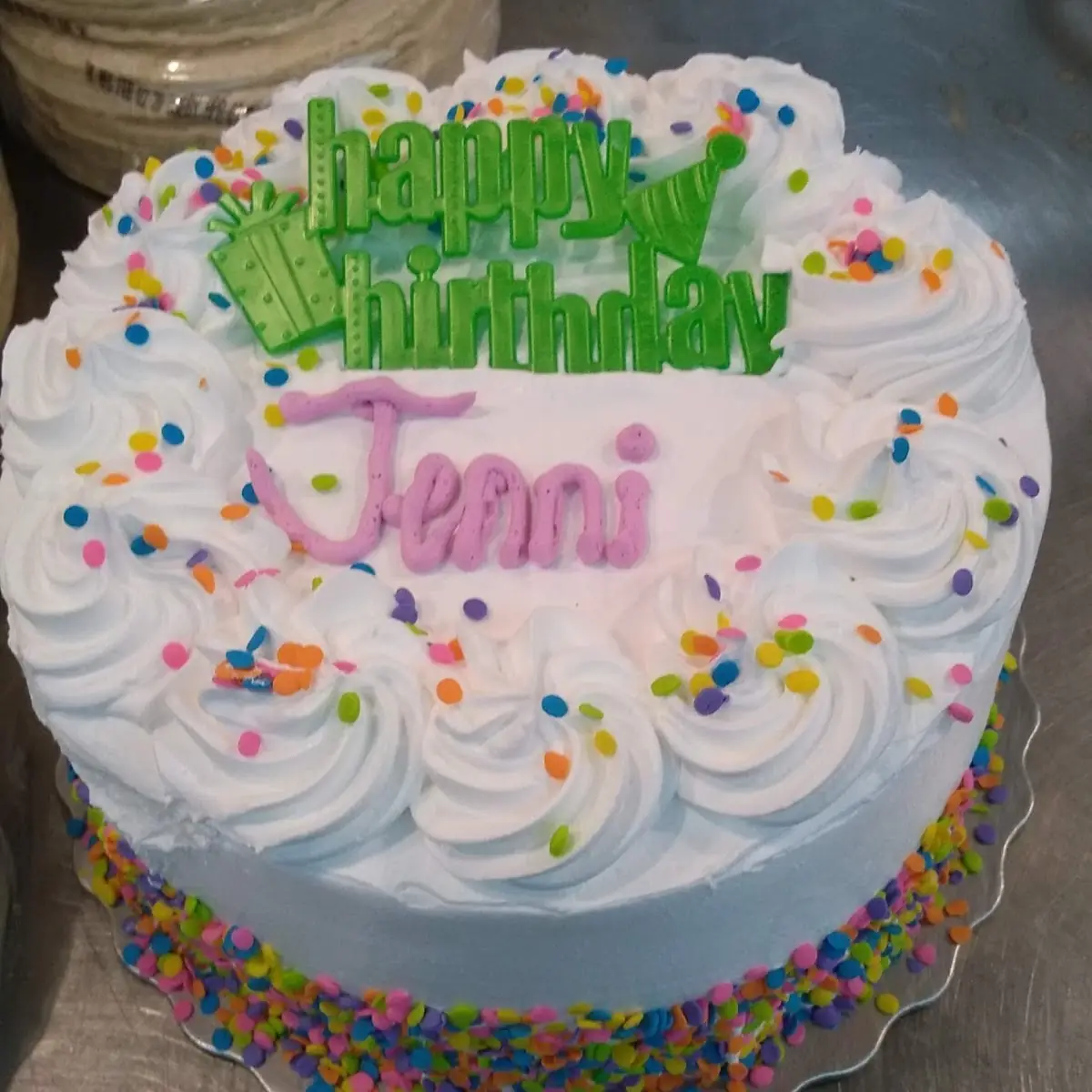 Birthday Cake from My Wonderful Team