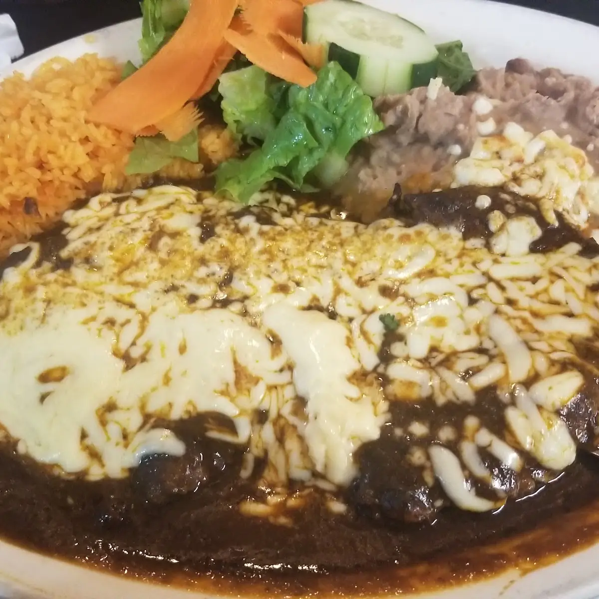 Mole Enchiladas