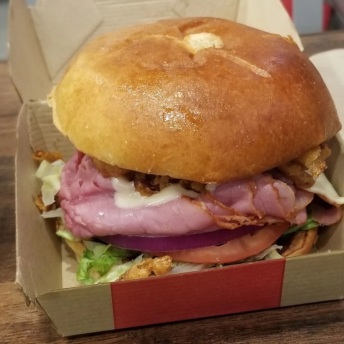 Cherry BBQ Brisket Sandwich Meal, Arby's