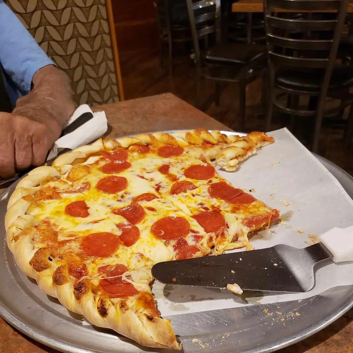 Pepperoni and Sausage Pizza