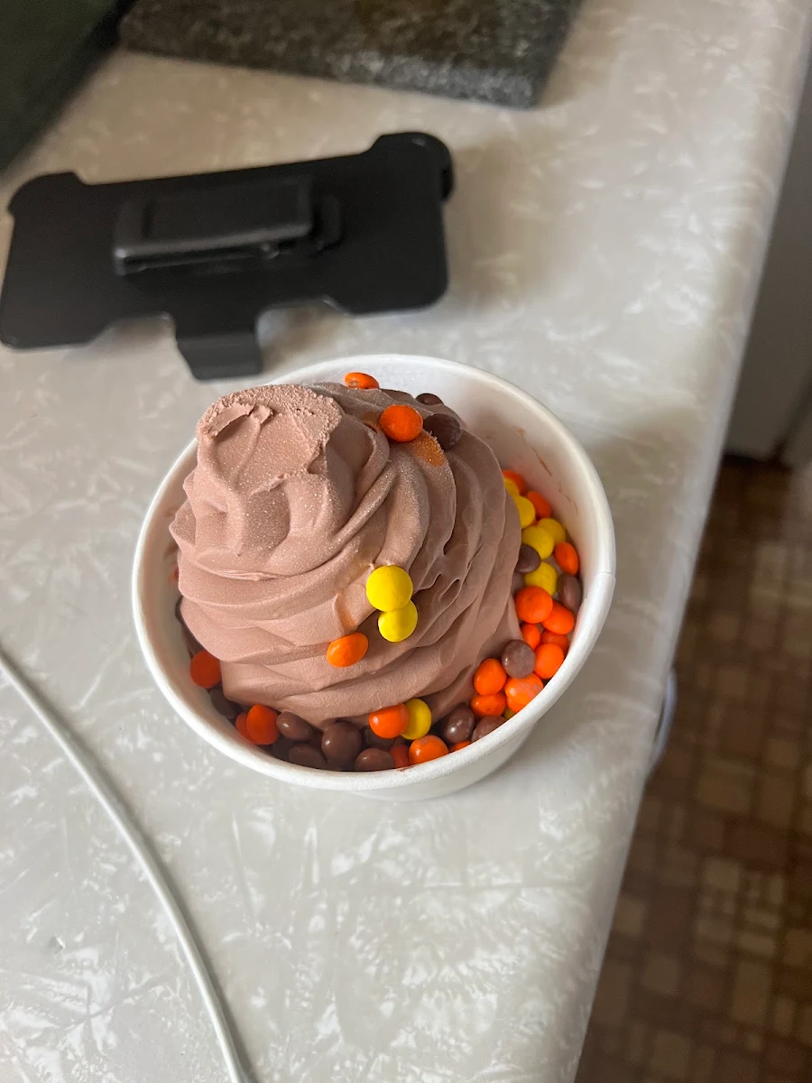 Chocolate Ice Cream with Reese’S