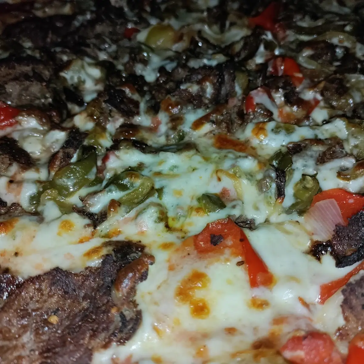 Philly Cheesesteak Pizza
