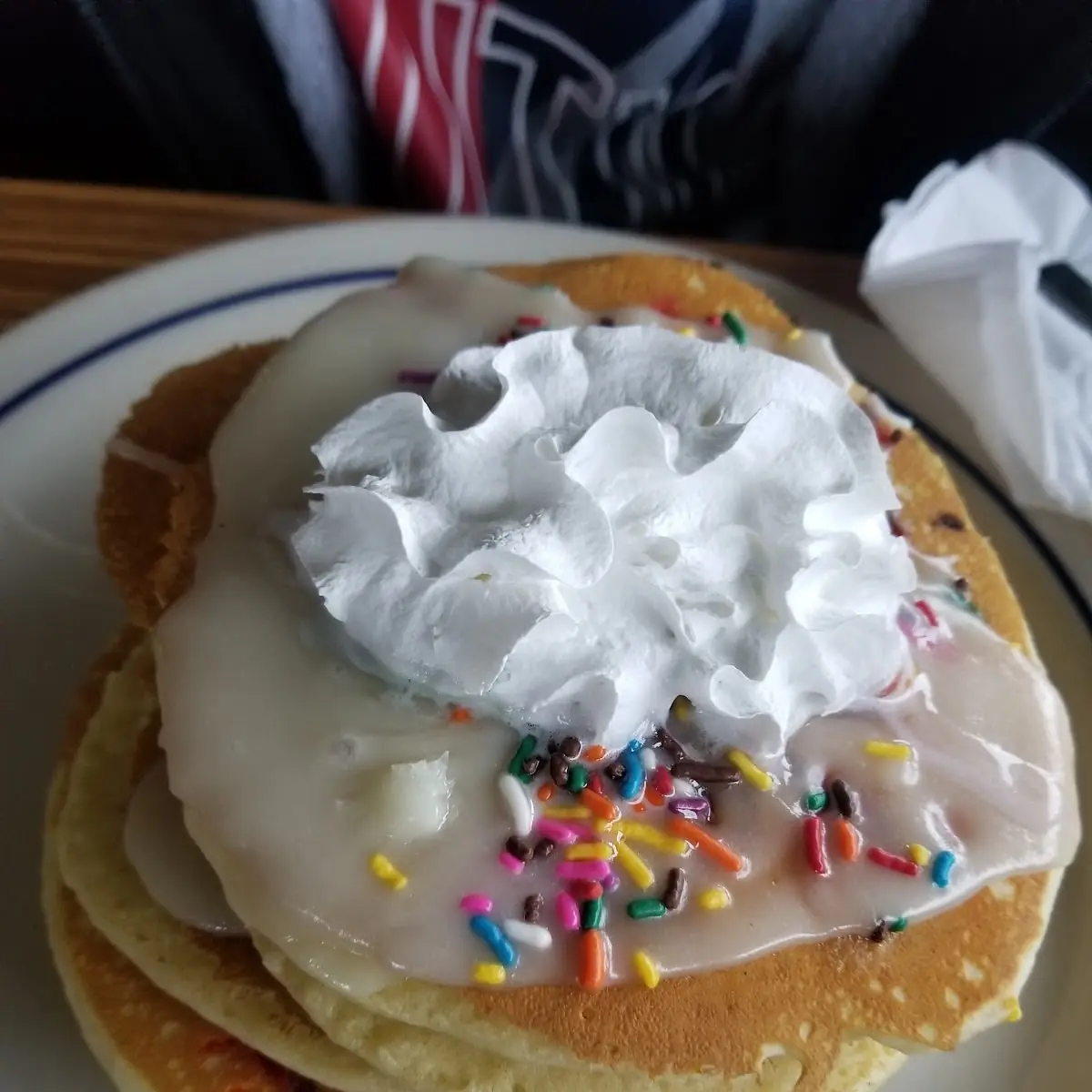 Cupcake Pancake Combo