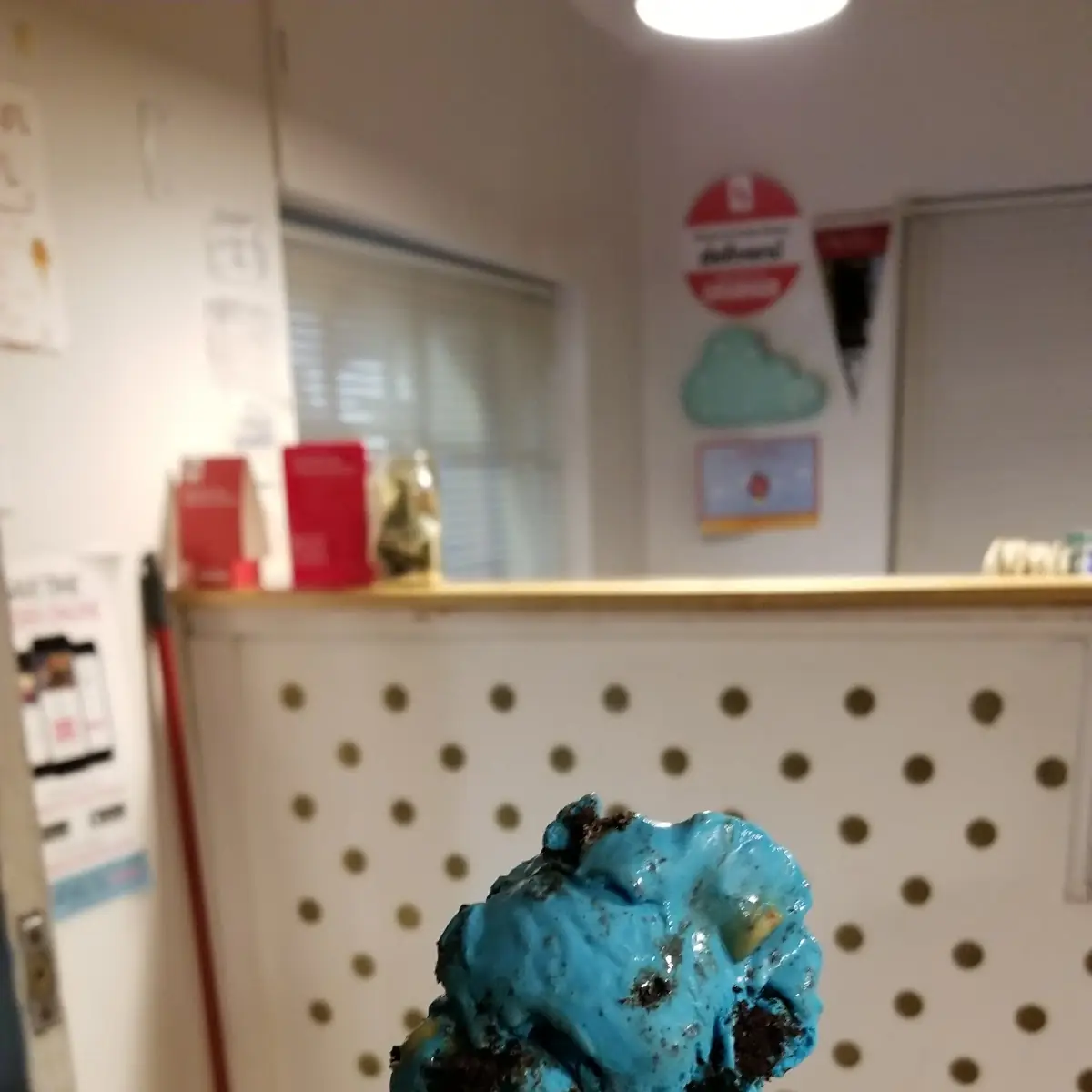 Cookie Monster Waffle Cone