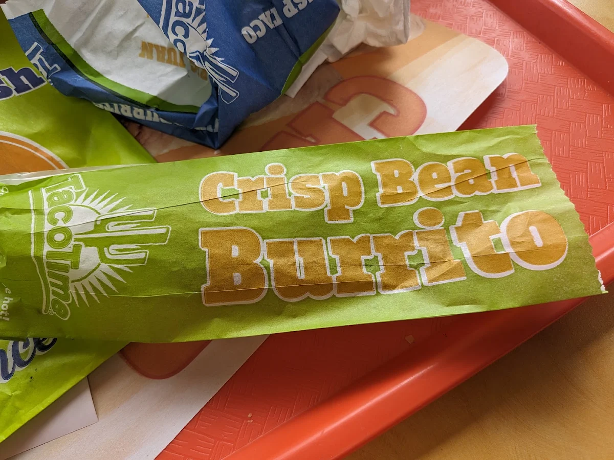 Crisp Bean Burrito