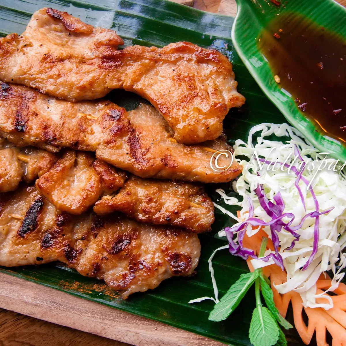 Moo Ping Grilled BBQ Pork