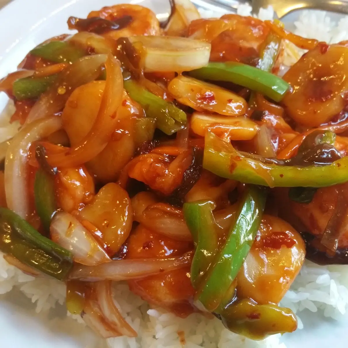 Shrimp with Garlic Sauce
