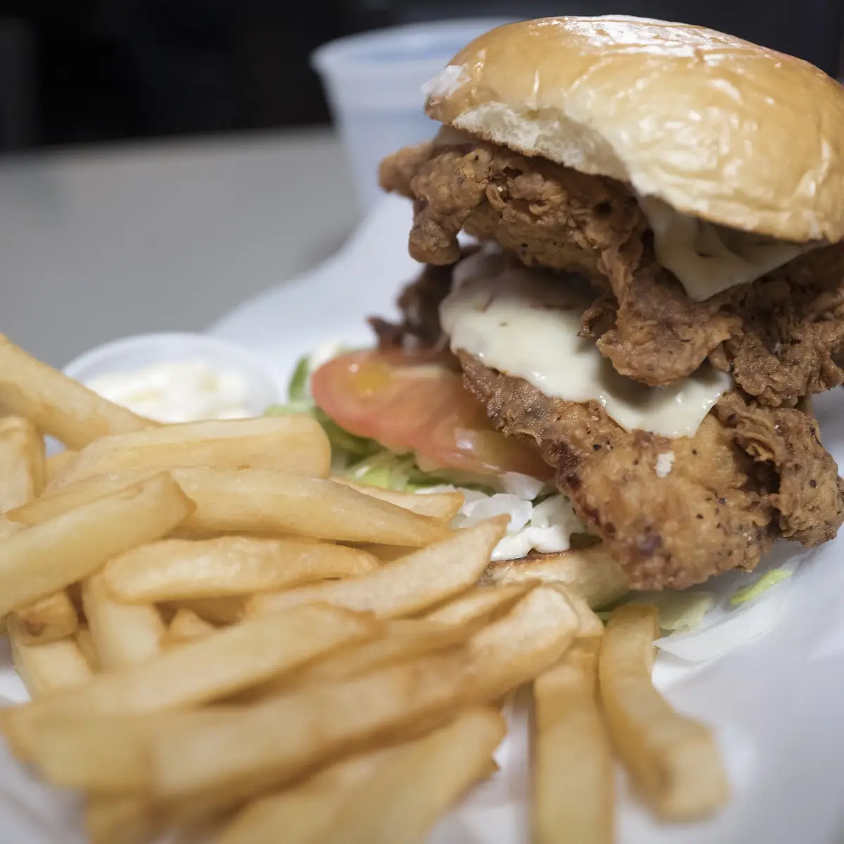 Chicken Fried Steak Sandwich