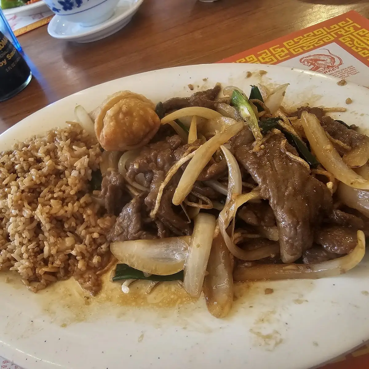 Mongolian Beef Lunch Special