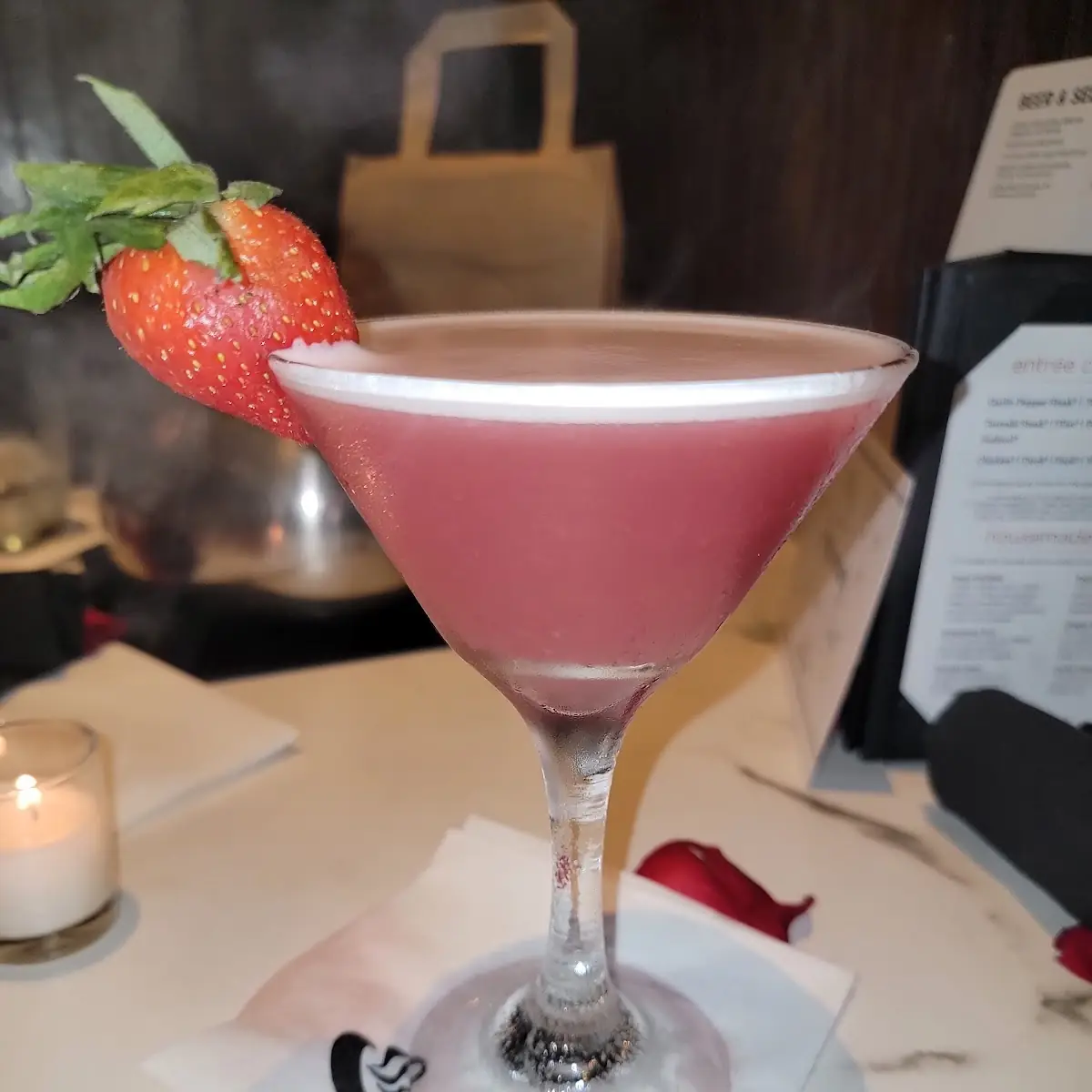 Strawberry Blonde Martini