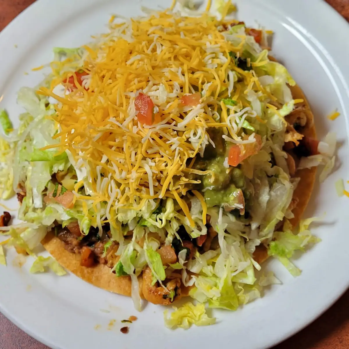 Chicken Tostada