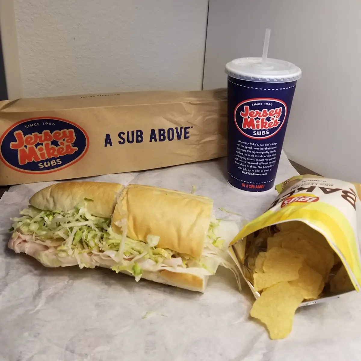 Turkey and Provolone Cheese Sub