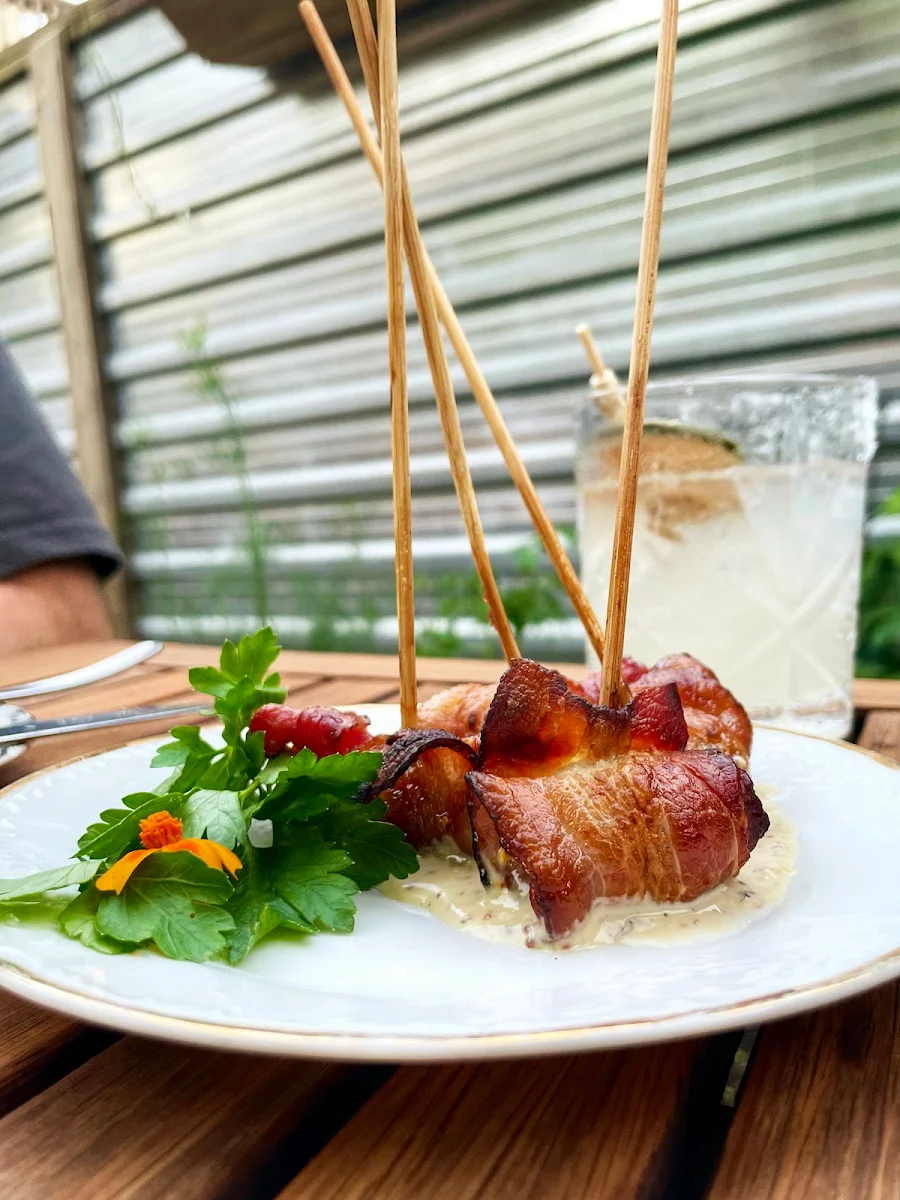Bacon Wrapped Olives, The Moonroom