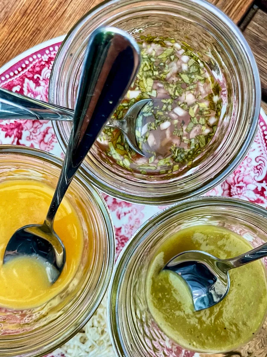 Mignonette and Other Sauces for the Oysters, The Moonroom