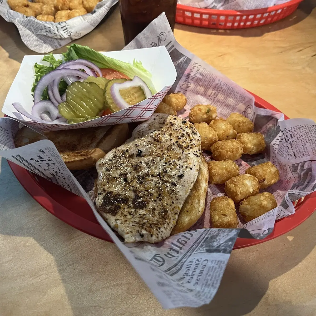 Grilled Chicken Sandwich Combo
