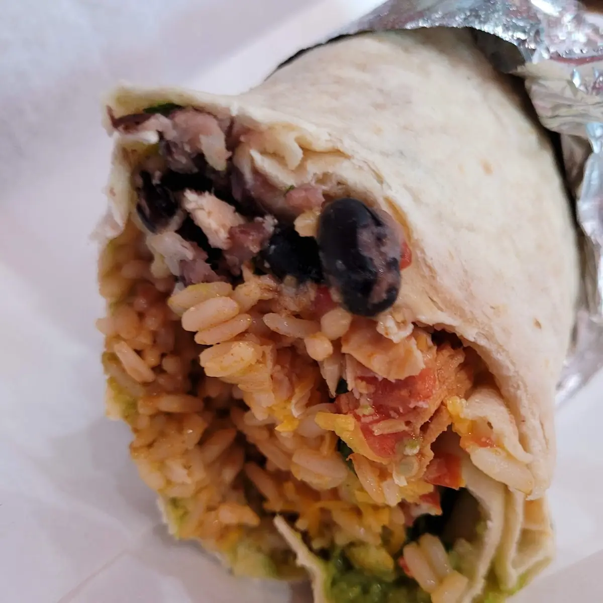 Shredded Beef Burrito