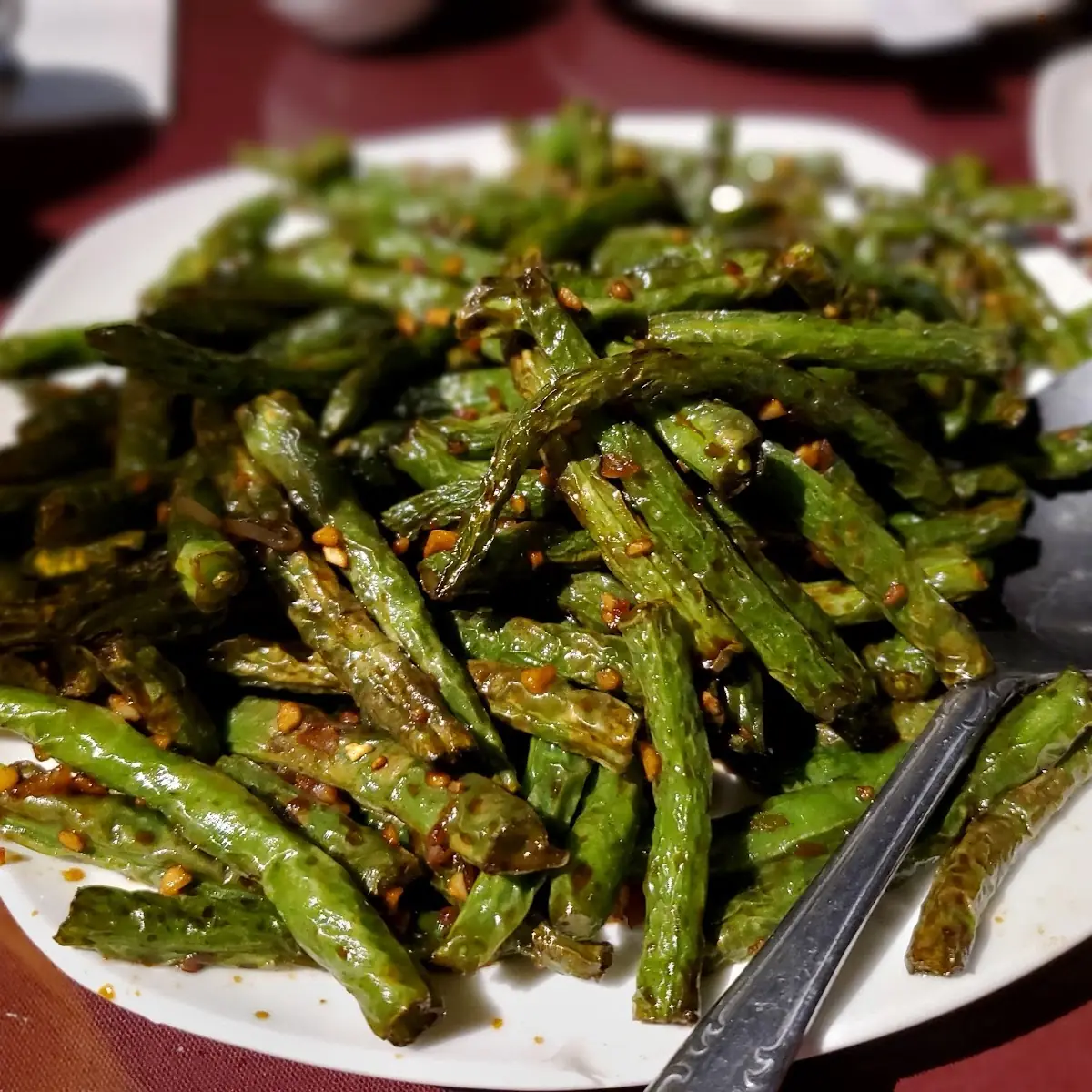 Dry Sauteed String Beans