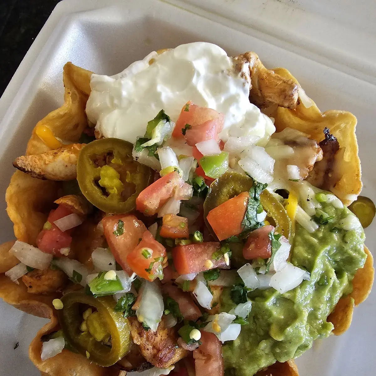 Chicken Fajita Salad