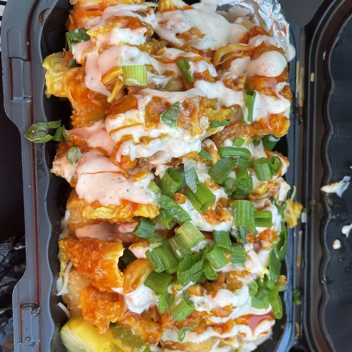 Hot Honey Chicken Loaded Tots