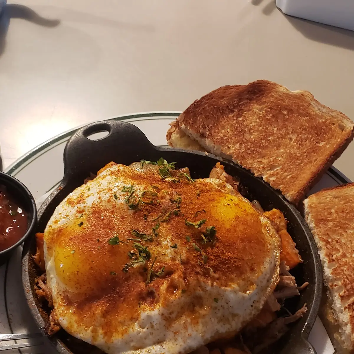 Corned Beef Hash with Sweet Potatoes