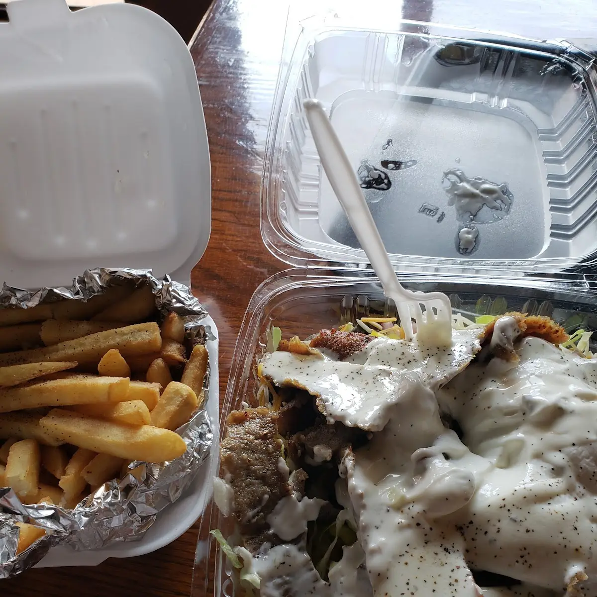 Loaded Fries Gyro