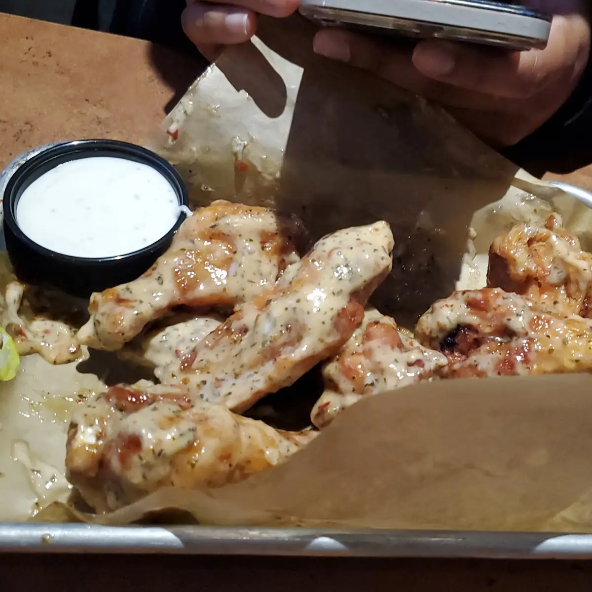 Garlic Parmesan Wings