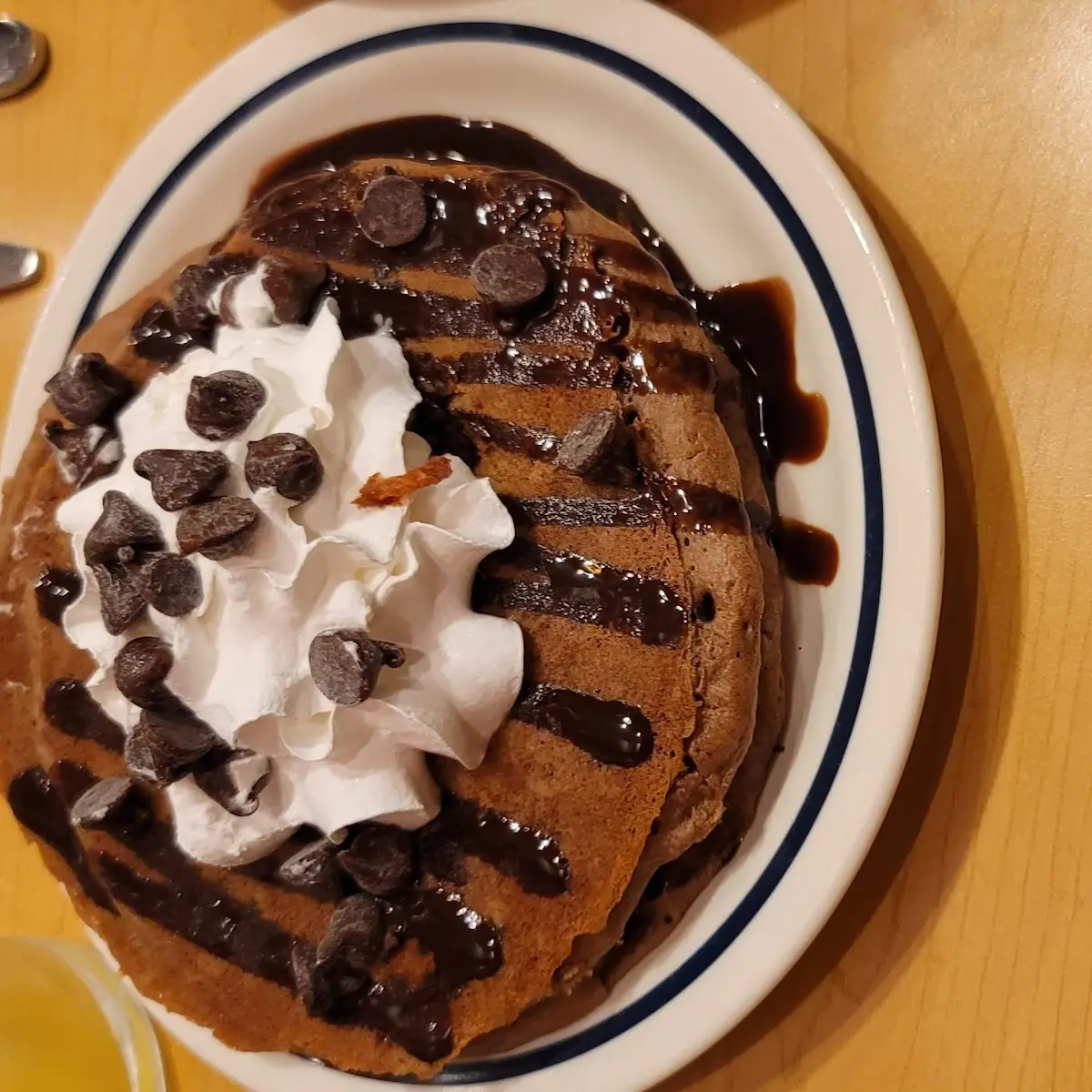 Churro Pancake Combo