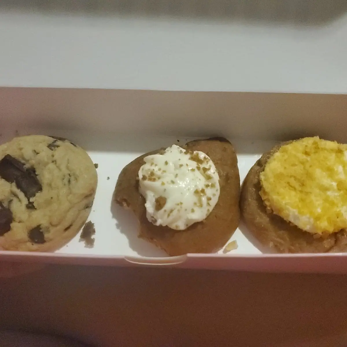 Chocolate Chip Cookie Maple Cinnamon Square Caramel Pumpkin Cake Fried Ice Cream