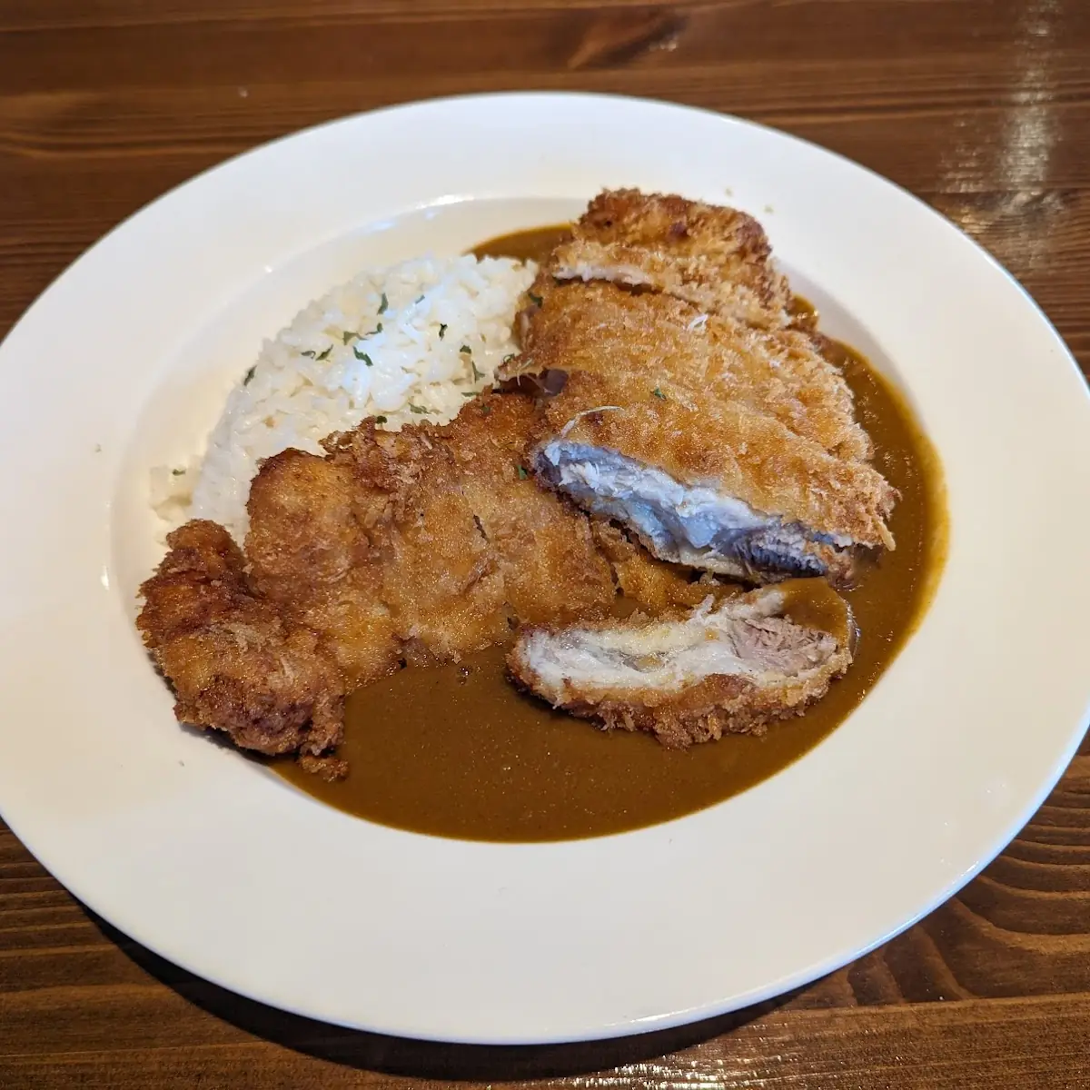 Curry Rice with Chicken and Pork Cutlet