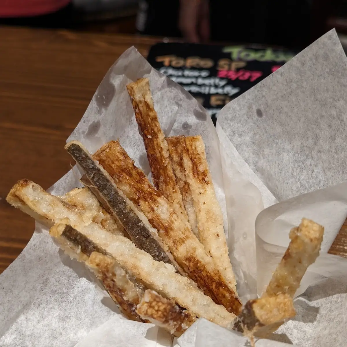 Japanese Yam Fries