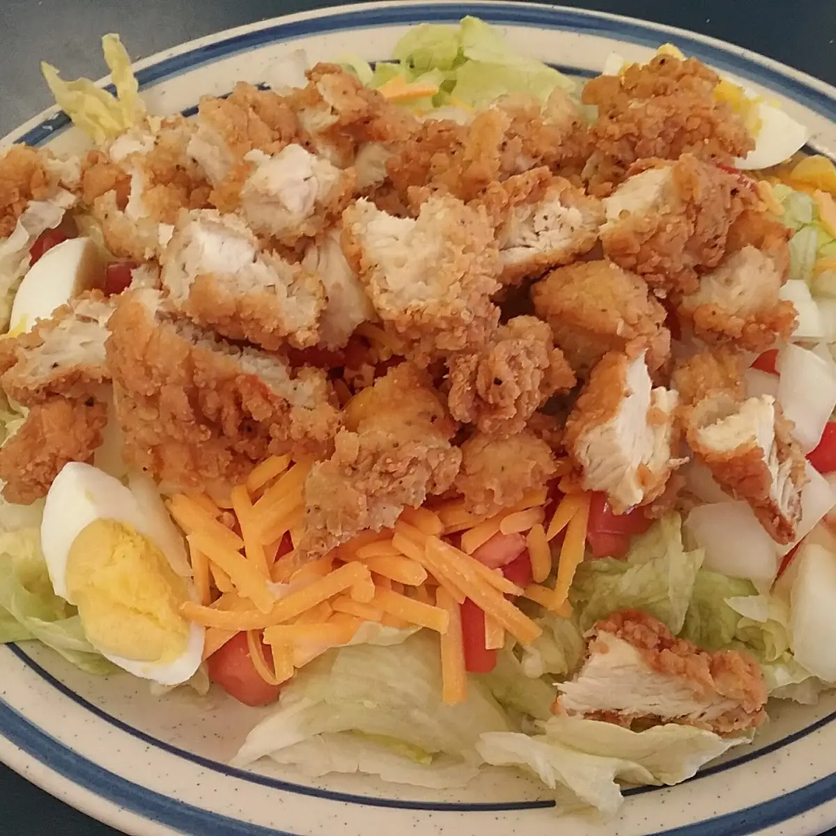 Fried or Grilled Chicken Chef Salad