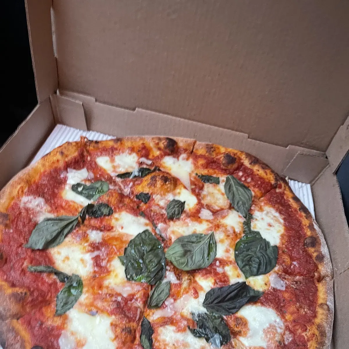 Margherita Pizza with Fresh Basil
