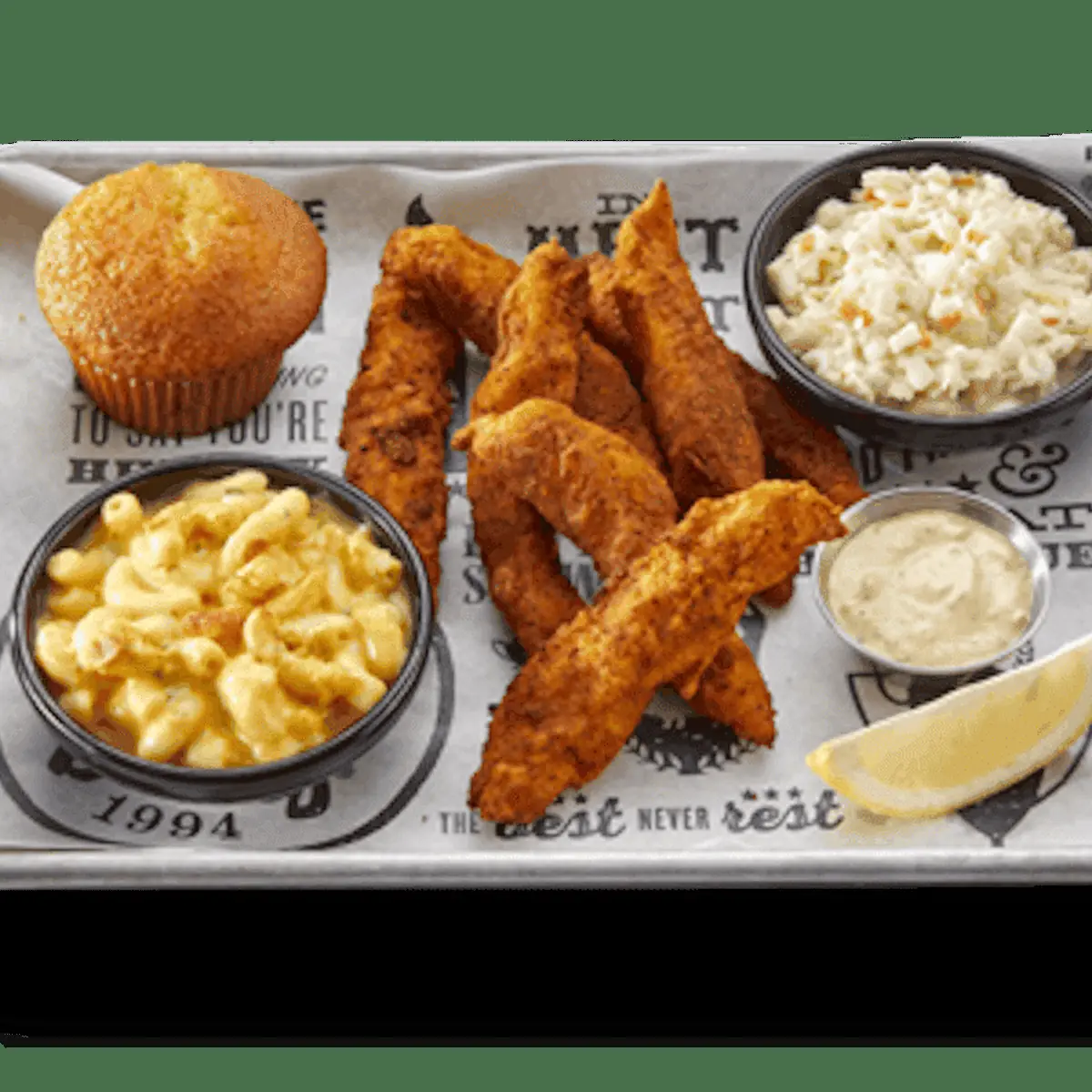 Golden Fried Cod Platter
