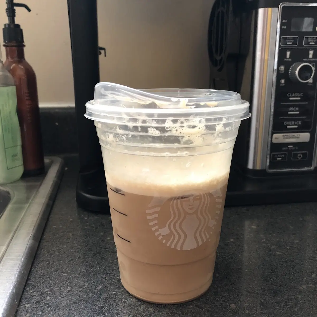 Iced Caramel Cloud Macchiato