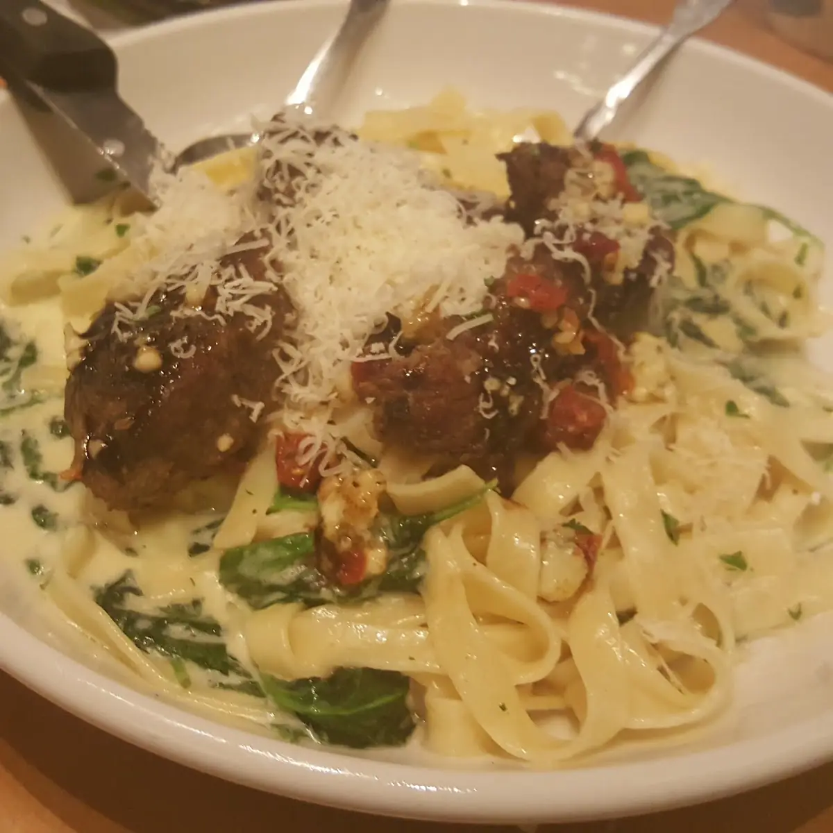 Steak Gorgonzola Alfredo