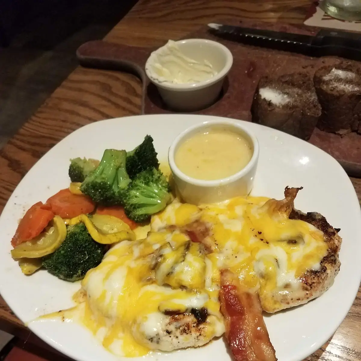 Alice Springs Chicken with Mixed Vegetables