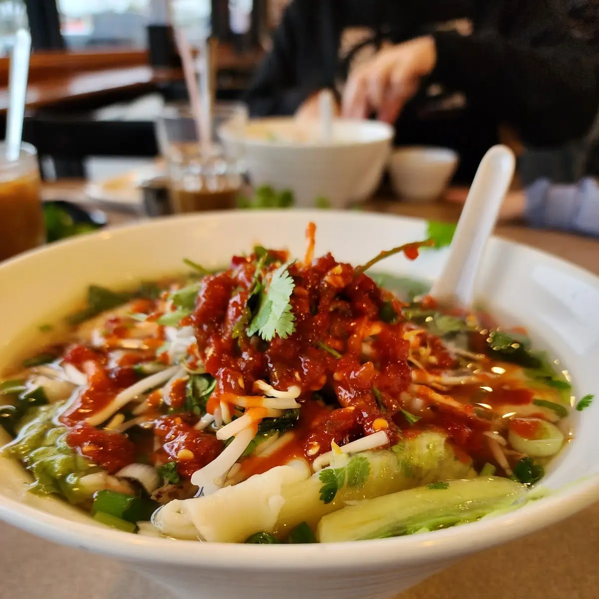 Wonton with Rice Noodles