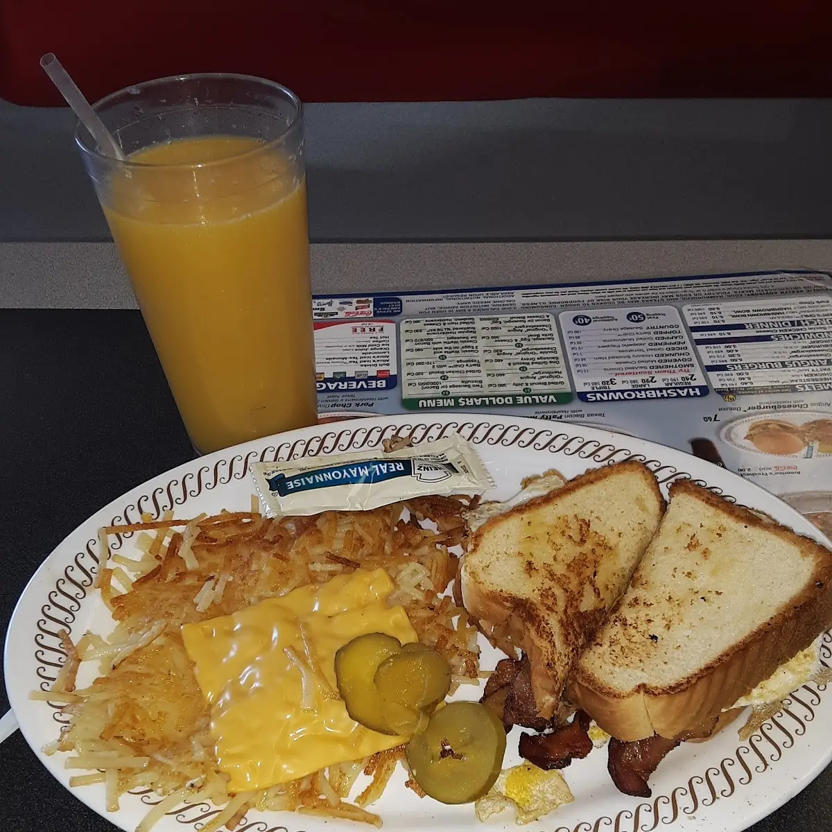 Texas Bacon Egg & Cheese Melt